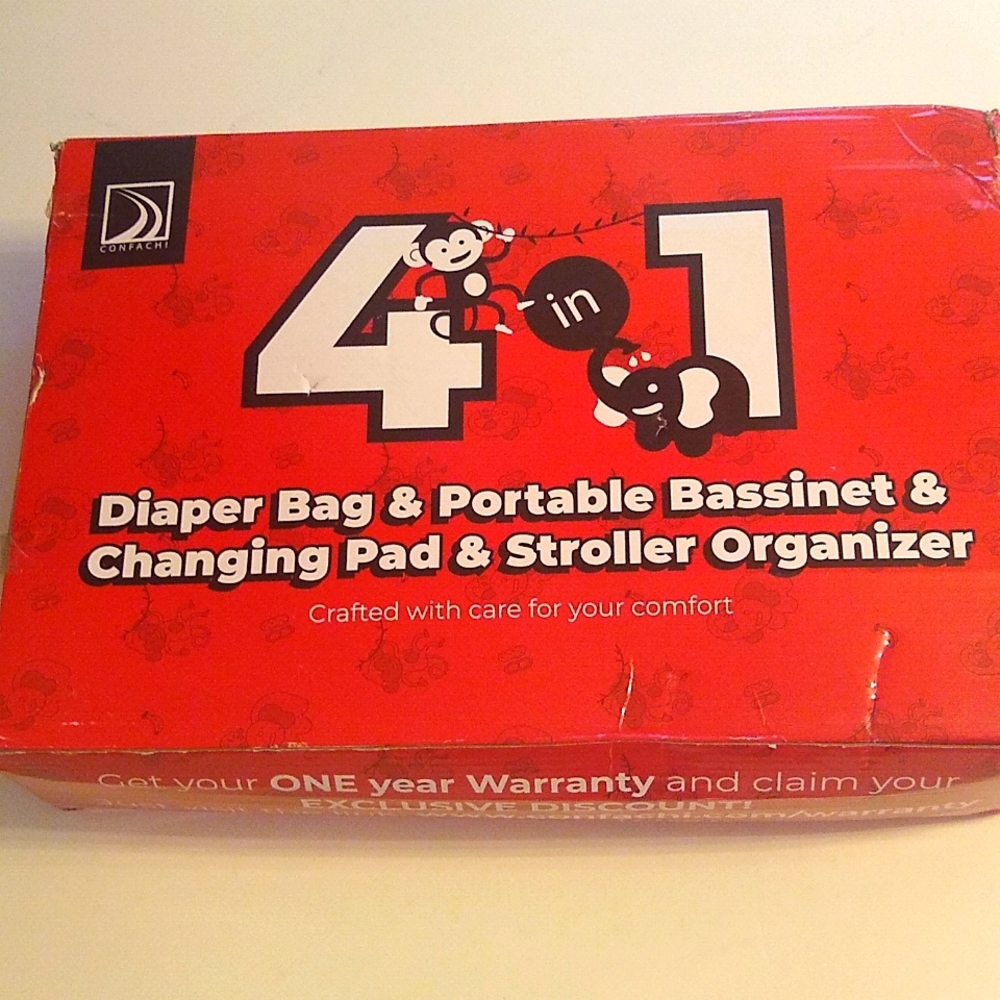 Confachi 4 in 1 diaper bag